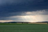 landscape during a thunderstorm