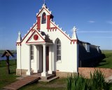 Great Britain/Scotland/Orkney Islands/Mainland: The famous Italian Chapel built by Italian prisoners of war at Lamb Holm